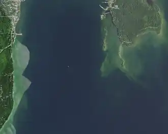 Part of eastern Baileys Harbor