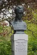 Power's 1919 bust of Thomas M. Kettle in St. Stephen's Green, Dublin.