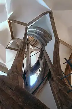 Main staircase tower