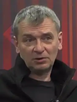 Aleksandar Jovanović Ćuta during an interview in 2022