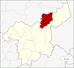 District location in Saraburi province