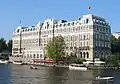 Amstel Hotel seen from the River Amstel