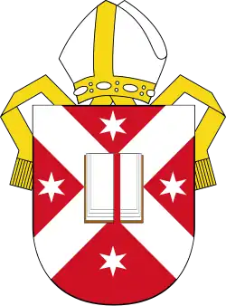 Coat of arms of the Anglican Diocese of Dunedin[100][98][99]