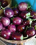 Another photo of plucked brinjals