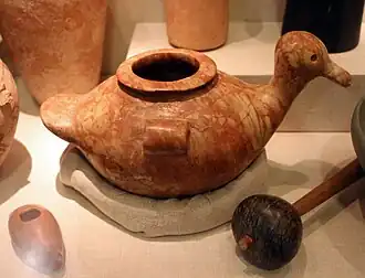 Duck-shaped vessel