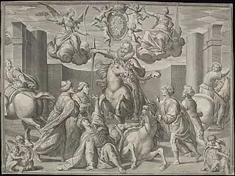 Apoteoza Zygmunta III after the Khotyn battle