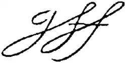 George Fox's signature