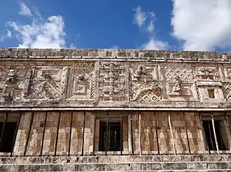 Nunnery Quadrangle, Uxmal, Yucatán, Mexico, 800–1000[80]