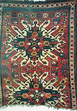 Armenian "eagle" or "sunburst" carpet