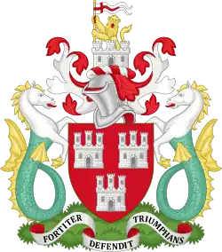 Coat of arms of Newcastle upon Tyne