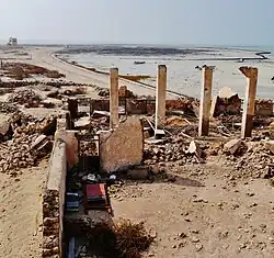 View of the ruins at Al Khuwayr