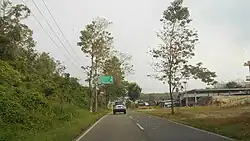 The Trans-Sumatran Highway at Musi Rawas Regency in 2020