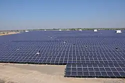 Astonfield's 11.5 MW solar plant in Gujarat, India.