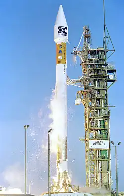 An Atlas III launches from LC-36B.