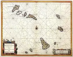 Islas de Cabo Verde, from Atlas Van der Hagen