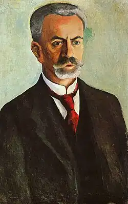 Portrait of Bernhard Koehler, 1910, Städtische Galerie im Lenbachhaus, Munich