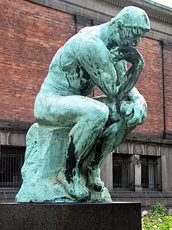 Auguste Rodin:, The Thinker
