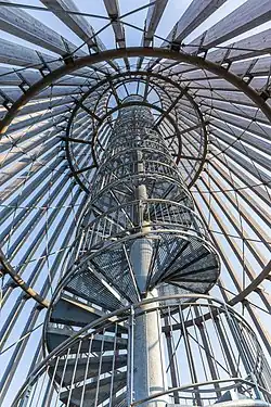 This stair tower displays the classic helical shape (Austria)