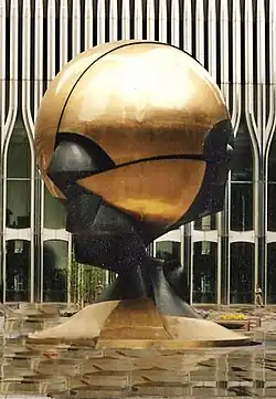 Zoomed-in view of the Sphere