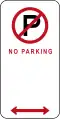 (R5-40) No Parking (used in the Australian Capital Territory)
