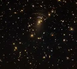 SDSS J1138+2754 taken by Hubble's WFC3 camera.[9]