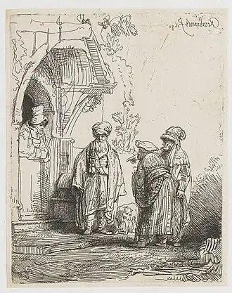 Trois figures orientales (1641, Rijksmuseum Amsterdam)