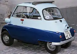 BMW Isetta 300 – sliding-window four-wheel LHD version