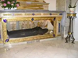 The body of Saint Catherine Labouré, found to be incorrupt by the Catholic Church. (May 2, 1806 – December 31, 1876).