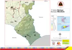 Official map of the Administrative post