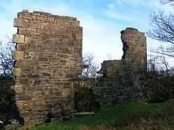 The old Bark Mill on the Mains Burn near Beith