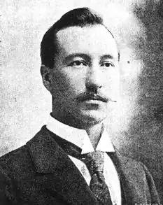 Paleontologist Barnum Brown's portrait