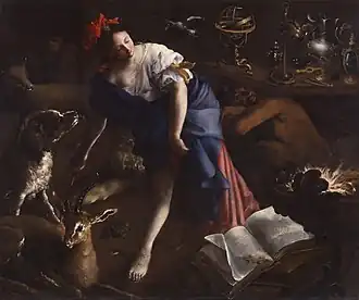 The Sorceress (1685-1695) by Bartolomeo Guidobono