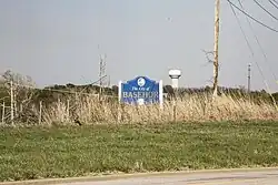 Welcome Sign on State Ave (2025)