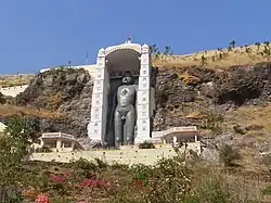 84 feet tall, huge statue of Bhagwan Rishabhadeva at Bawangaja