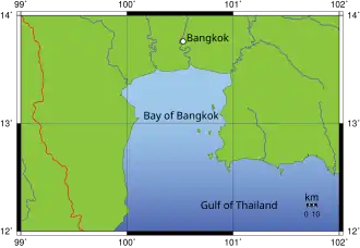 UTP/VTBU is located in Bay of Bangkok