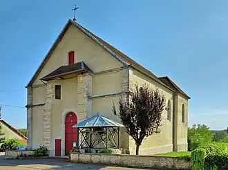 The church in Beaumotte