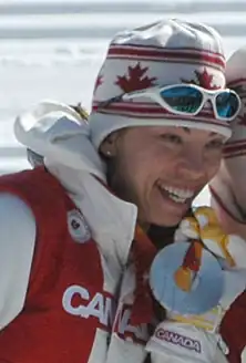Beckie Scott, Olympic gold medalist in cross-country skiing.