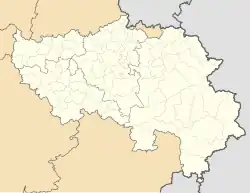 Rocourt is located in Liège Province