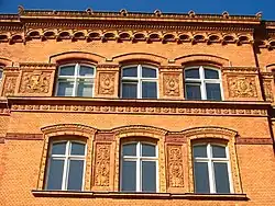 Erhaltenes Fassadenelement