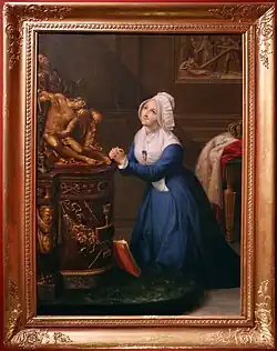 Ritratto della venerabile Maria Clotilde di Borbone, regina di Sardegna, oil on canvas, Cavallini-Sgarbi Col.