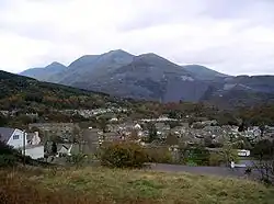Bethesda & the Quarry in Winter.
