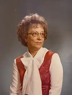 Photograph of Beverly White