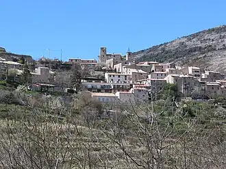 A general view of the village