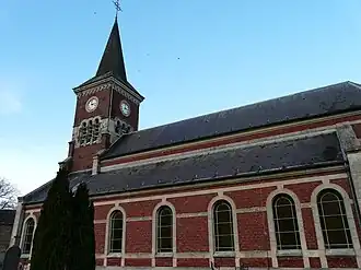 The church in Blécourt