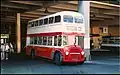 Blackpool Transport's route 14 at the bus station in the 1980s, en route to Fleetwood
