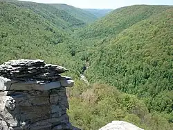 The Blackwater Canyon, a rugged gorge in eastern West Virginia