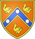 Arms of commune Lamorlaye, France.