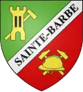 Coat of arms of Sainte-Barbe
