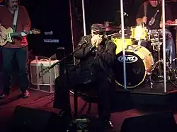 Blind Mississippi Morris on Beale Street in Memphis, Tennessee