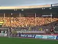 Eintracht Braunschweig supporters on the south stand in 2007.